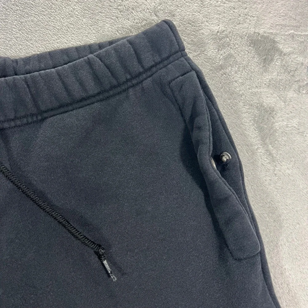 JORDAN Fleece Shorts Mens Medium Black 331588-010 Jumpman Cotton Athletic
